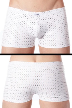 white Boxer Short Tender 811-67 by Look Me