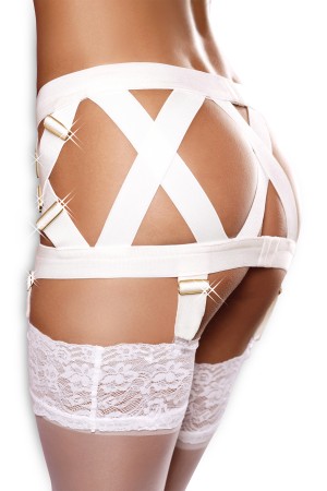 white garter belt Sublime by Lolitta