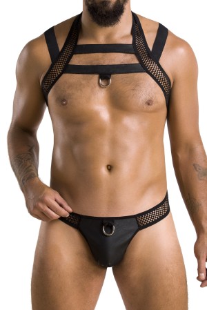 black Harness Set 043 by Passion