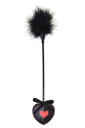 black/red Feather Wand PR0063 by Provocative