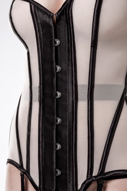 4-piece corset set 15155 - 3XL