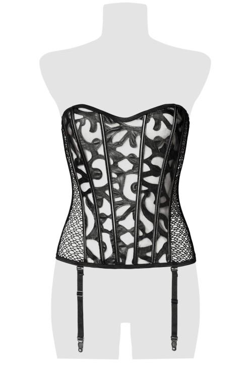 black corset 20001 - XL