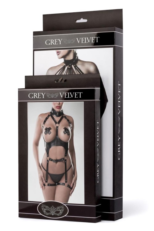 4-piece erotic set Set 20203 - 2XL/3XL