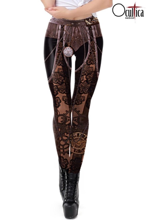 Steampunk Leggings 90515 - M