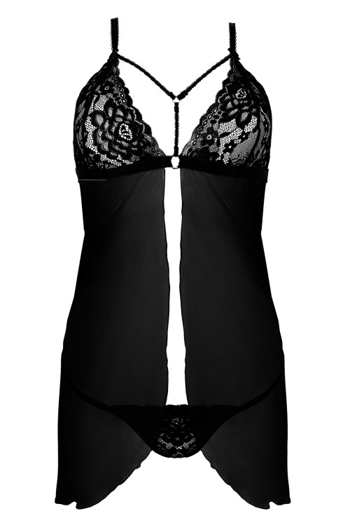 black Chemise Maya - S