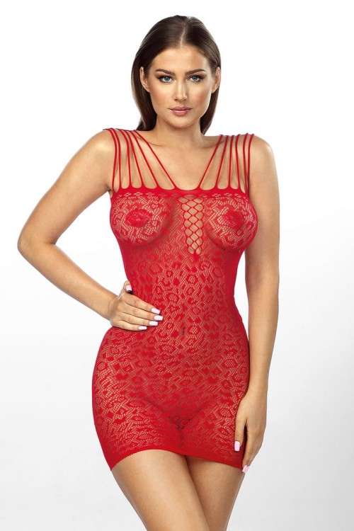 red net dress AA052316 - L/XL