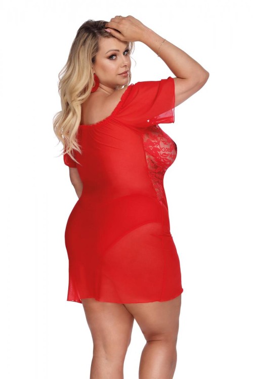 rotes Chemise AA052940 - XL/2XL