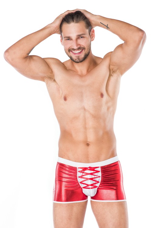 red/white boxer shorts MC/9091 4XL/5XL