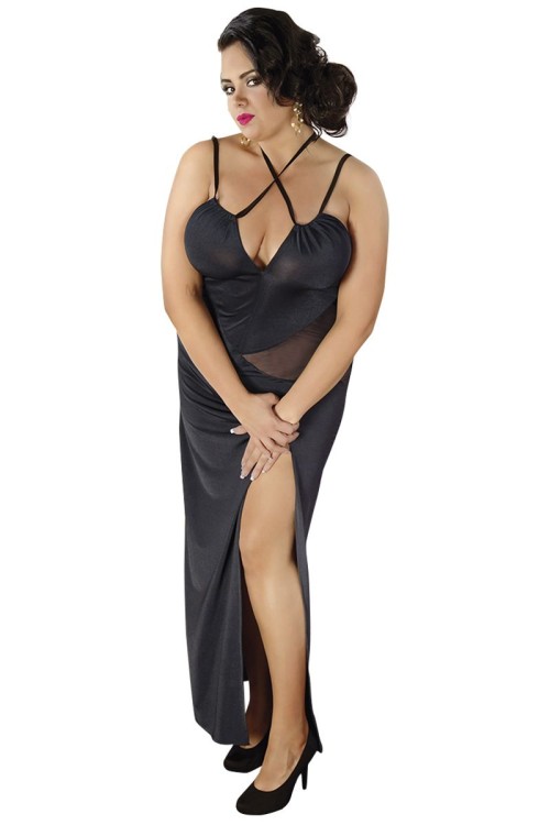 black long dress C/4002 38/40 by Andalea Lingerie