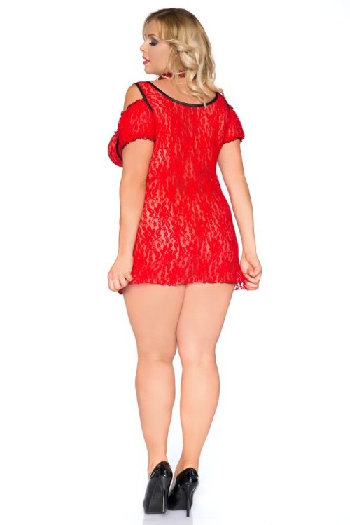 rotes Chemise SB/1008 50/52 Sexy Base