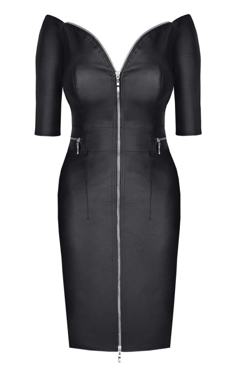 black mini dress BRMargherita001 - 2XL