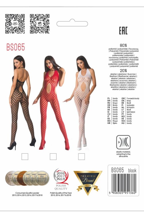 black Bodystocking BS065 by Passion