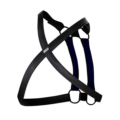 schwarzer Brust-Harness 06 - OS