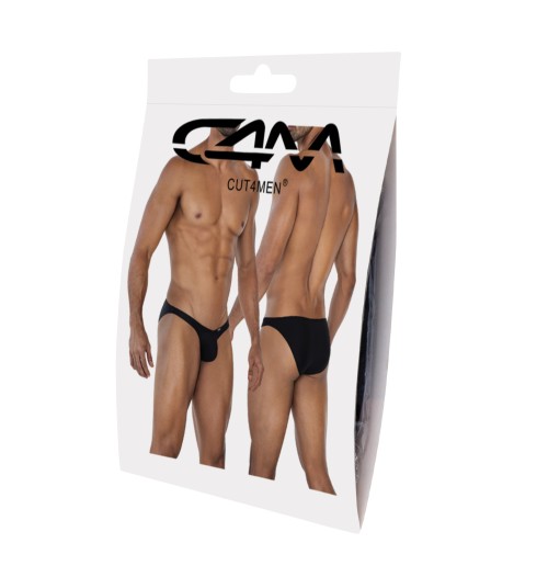 schwarzer Low Rise Bulge Brief C4MSPXBUL01 - S