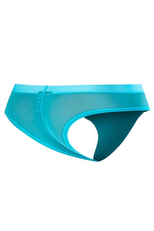 türkiser Hybrid Cheeky Brief Netz C4MSPX22 GLOW - S