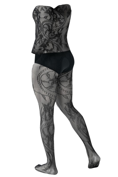 Herren Bodystocking ouvert RAV119 - S/M