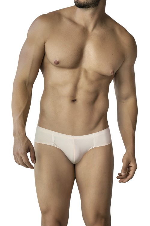 beiger Seamless Cheeky Brief C4MINV22 - S