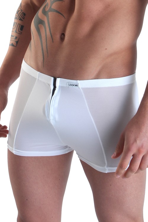 weißer Herren Boxer Wiz S von Look Me