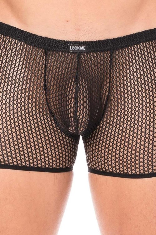 black fishnet Boxer Short 2007-67 - XL