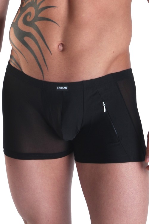 black Boxer Open Heart S by Look Me