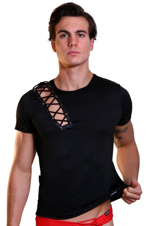 schwarzes Herren T-Shirt Bad Boy L von Look Me