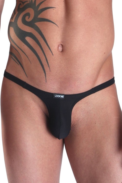 schwarzer Männer String-Tanga Sunny 96-57 S von Look Me