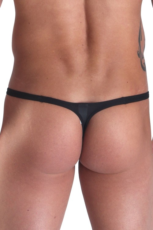 schwarzer Männer String-Tanga Sunny 96-57 L von Look Me