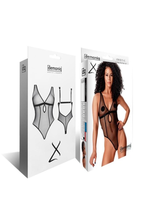 schwarzer Body LXMireia001 - XL