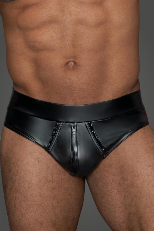 Shorts with continuous zipper H065 - M