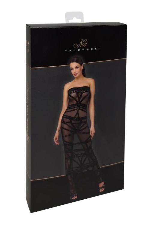 F358 Bondesque Opera Off-shoulder long dress - XS