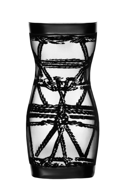 F359 Bondesque Off-shoulder mini dress - XS