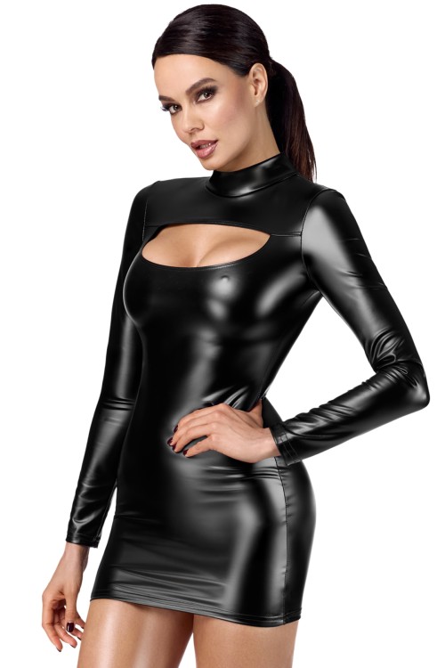 F366 Cut-Out Bodycon Minikleid - XS