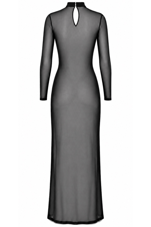 F410 Do Not Disturb Lace-Up Maxi Kleid - XS