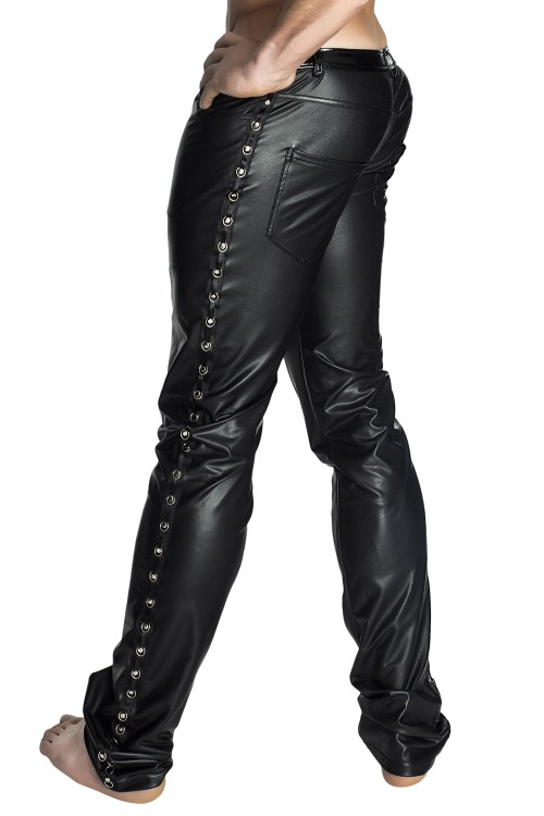 black long trousers H039 3XL by Noir Handmade