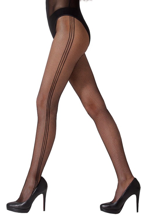 net tights TI018 black - 1/2