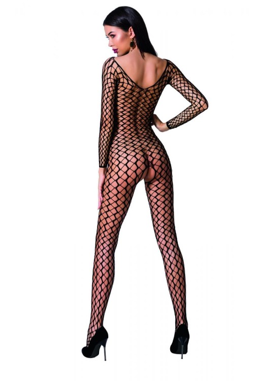 black ouvert Bodystocking BS68 by Passion