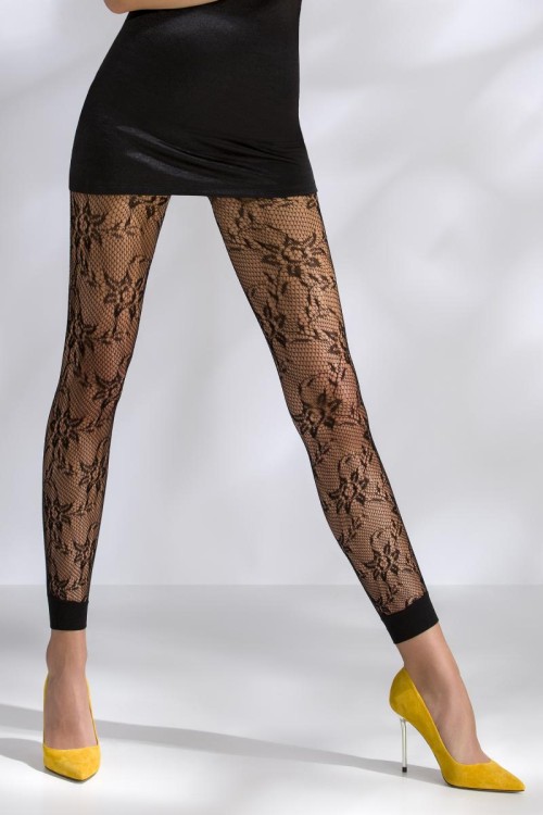 net tights TI051 black - 3/4