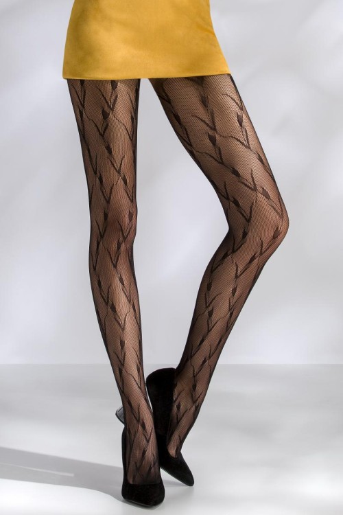 net tights TI046 black - 3/4