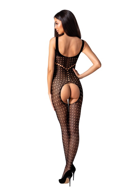 black ouvert Bodystocking BS078 - S/L