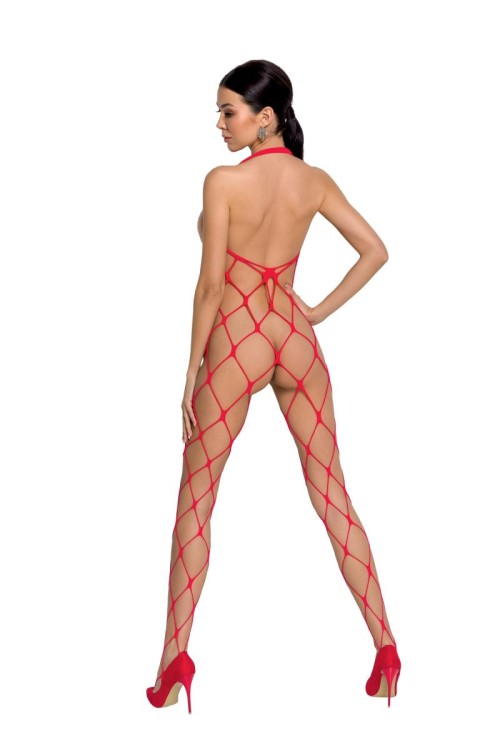 red ouvert Bodystocking BS091 - S/L