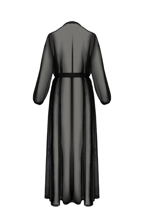 schwarzes Peignoir PA596660 - S/M