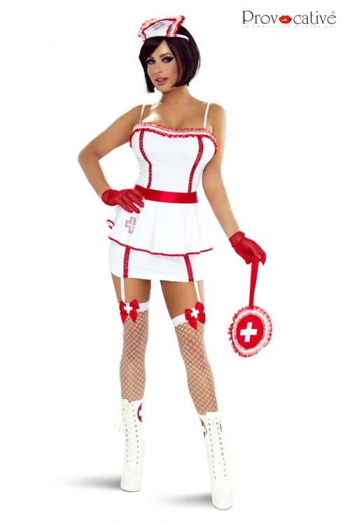 7pcs Nurse Costume PR1302 - S/M
