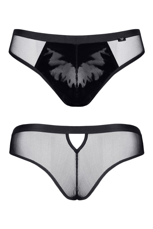 mesh brief REIzan001 black - S