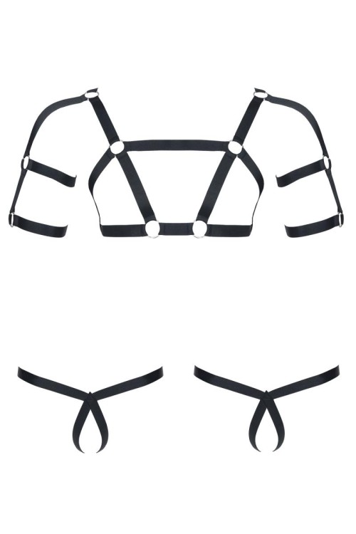 harness SET011 black - L/XL