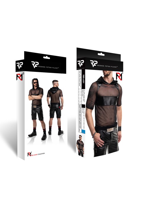 Hood T-Shirt RMIvo001 black - S