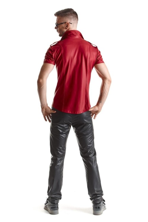 Herren Hemd RMCarlo001 rot - L