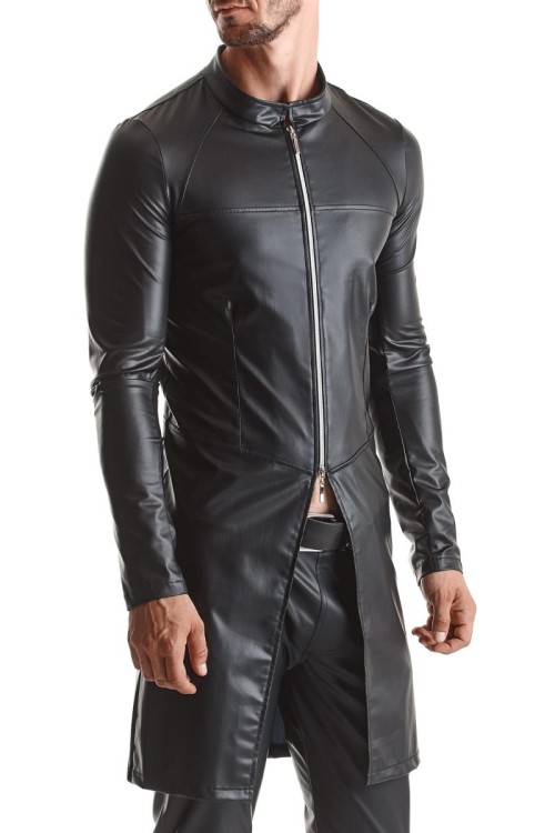 Herren Mantel RMMario001 schwarz - XXL