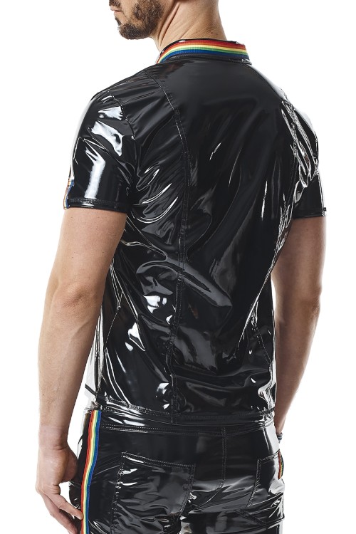 PVC Polo Shirt RMRaffaeleRBW schwarz - M