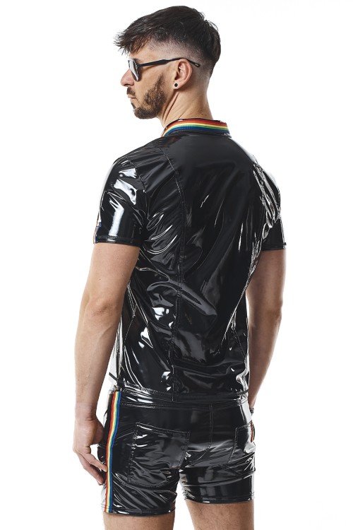 PVC Polo Shirt RMRaffaeleRBW schwarz - M