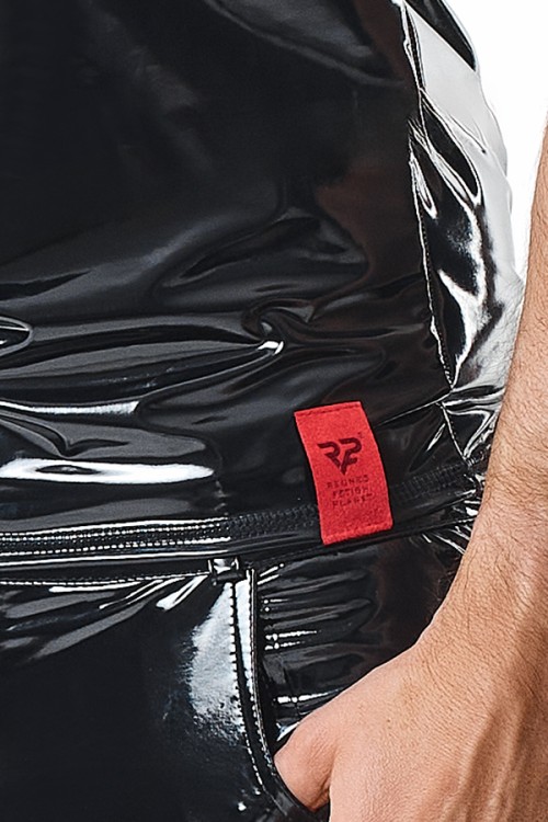 black PVC Tank Top RMFreddie - S